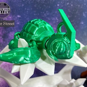 3D Printed Grenurtle (Grenade Turtle) - 3d Printed - Free Shipping - Made in the USA