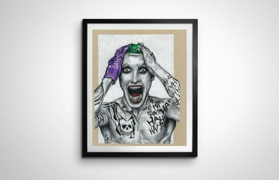 Suicide Squad Joker Etsy Suicide Squad Joker Etsy