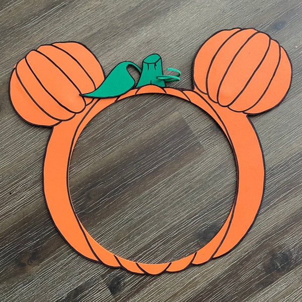 Pumpkin Mickey Disney Cruise Stateroom Door Magnet Fish Extender