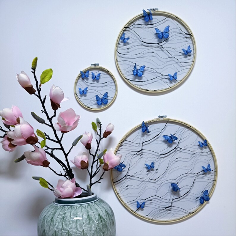 Embroidery Wall Hangingswall Decorationwall Artbohemian Etsy