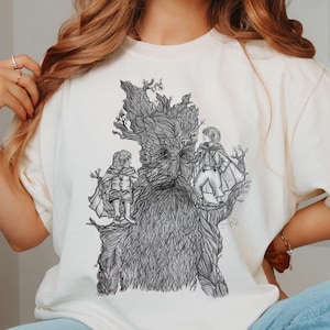 Don't be hasty shirt Tree face shirt tolkien Tee Bookish shirt tree forest nature shirt Tolkien fan art Wander comfort colors shirt reading