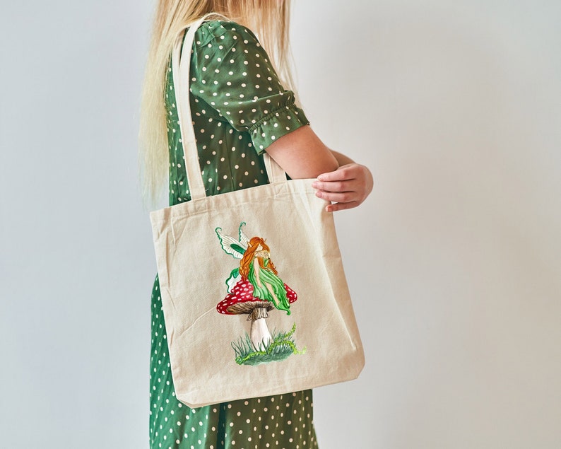 Stop Sign Canvas Tote Bag - Natural Reusable Shopping Bag With Durable Handles, Multiple Sizes - Perfect For Groceries, Beach & Everyday Use - View #4
