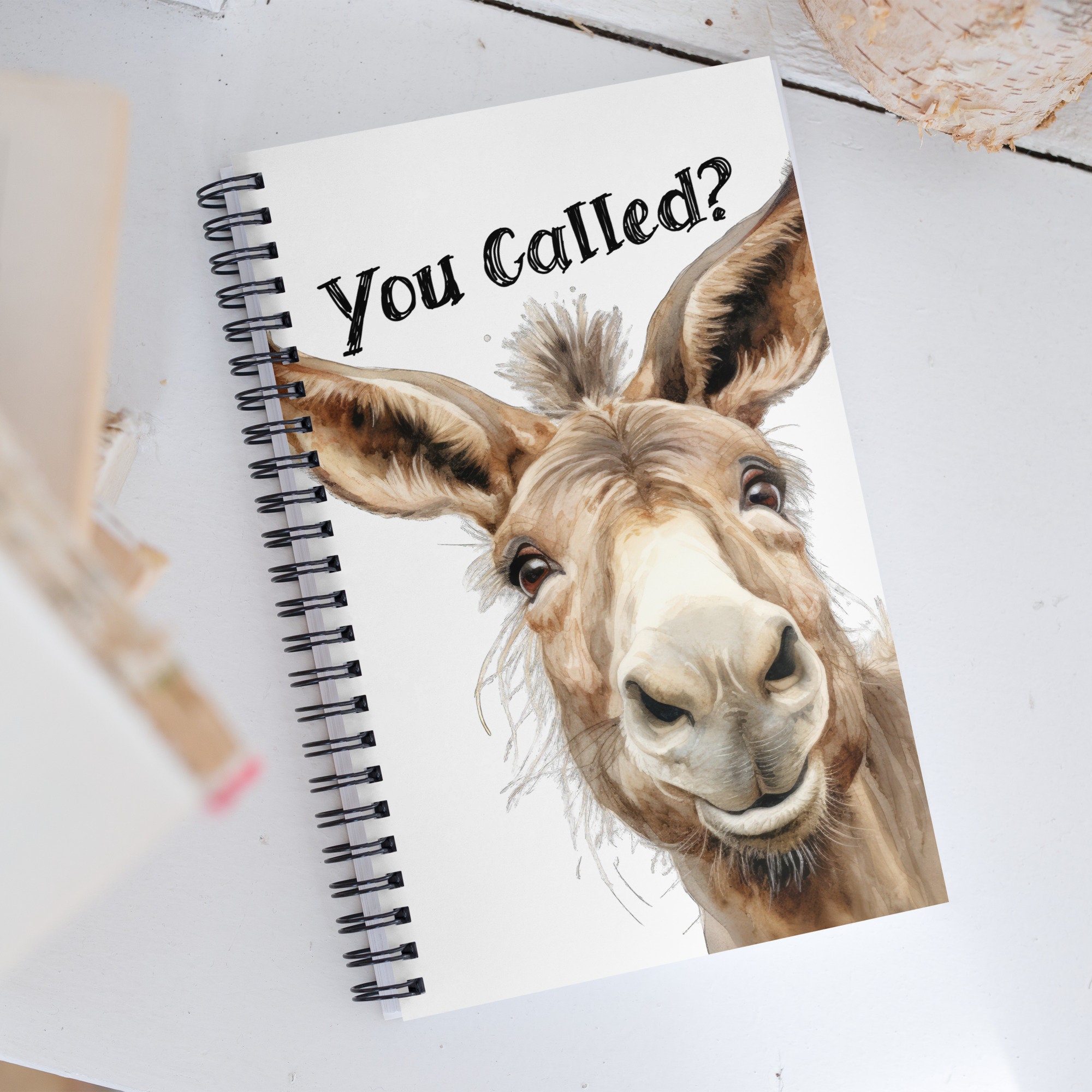 Sublimation Notebook - Painted Donkey