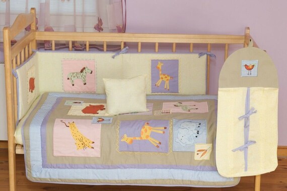 jungle cot bumper