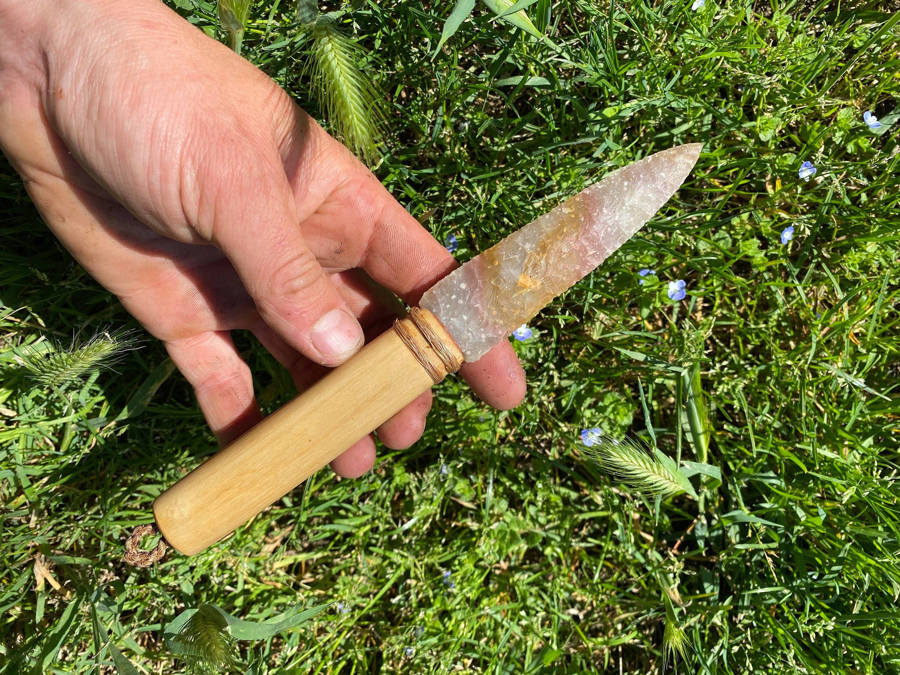 Flint knife Etsy