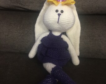 Purple Bunny Doll