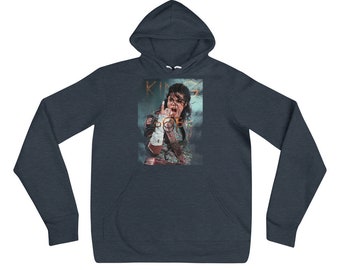 Michael Jackson Hoodie MJ Retro Vintage Music Pop Soul Rock Gift Hooded Hoody