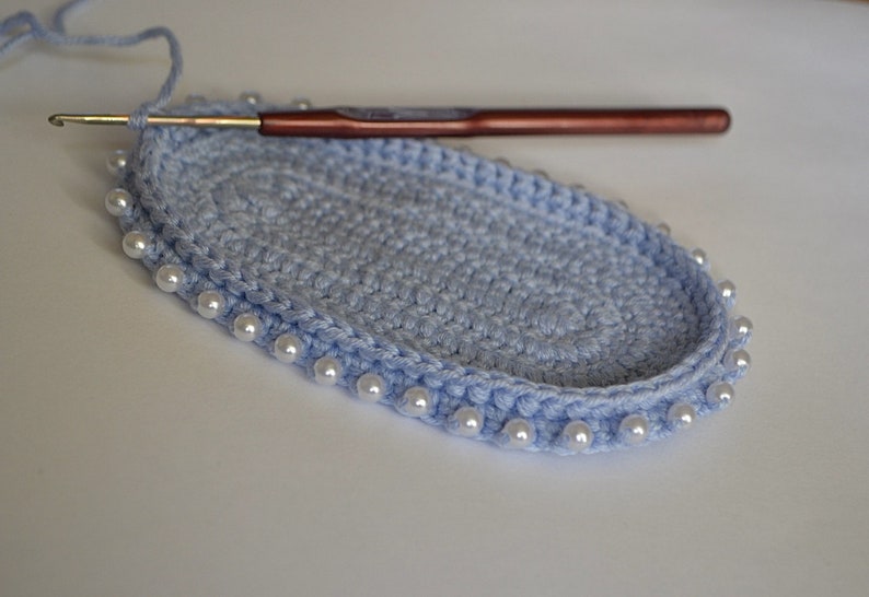 Crochet baby shoe pattern for girl 36 month Etsy