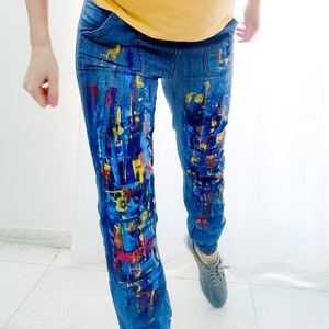 Paint Splatter Denim -  Canada