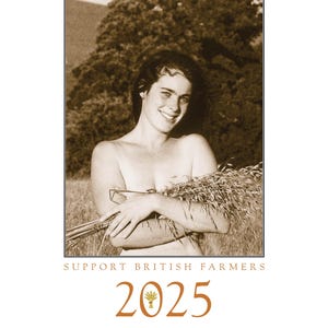 2025 Ladies Farmers Calendar, farmer gifts, British calendars.