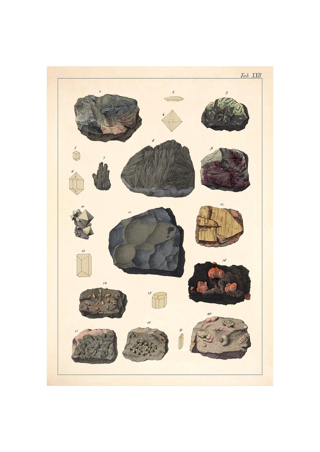 Molybdenum Ores, Chrome Ores, Antimony Ores, Arsenic Ores Vintage ...
