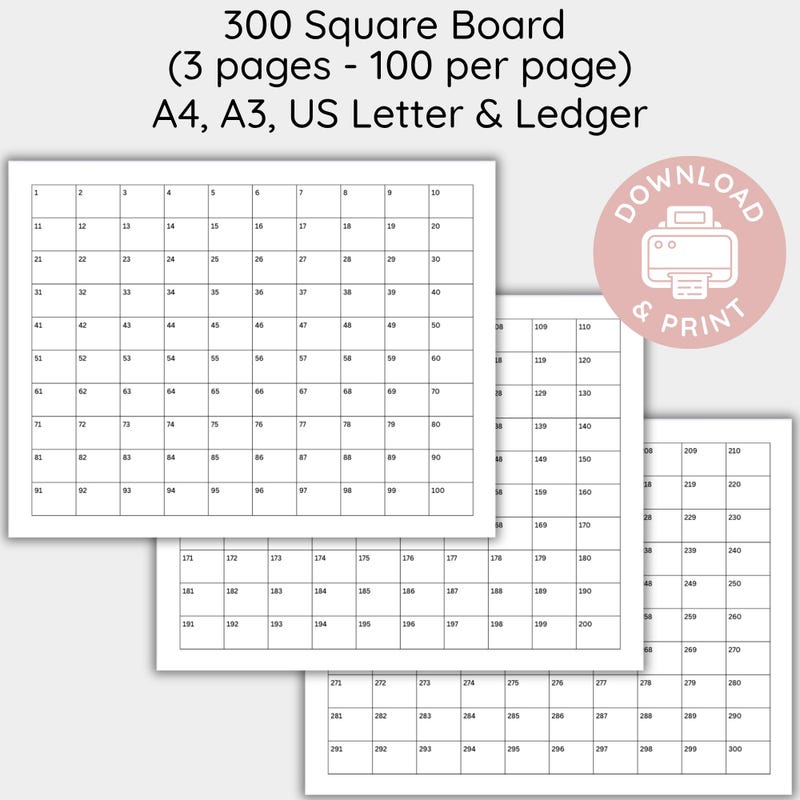 Custom Raffle Square Board 100 Square Raffle Board - Etsy Australia
