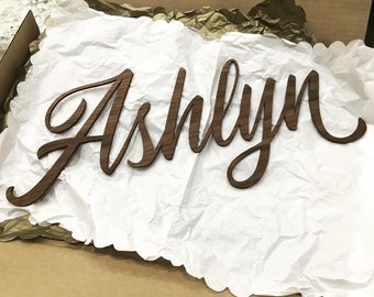 Name Sign, Custom Name Sign, Kids Name Signs, Wooden Name Sign, Custom Wood Sign, Nursery Name Sign, Wedding Name Signs, Wooden Wall Signs