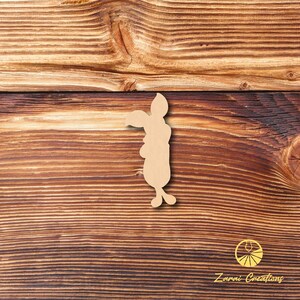 Baby Pig 1 - Laser Cut - Multiple Sizes - Unfinished Wood - Cutout Shapes
