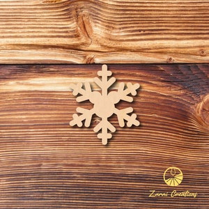 Mouse Snowflake #5 - Laser Cut - Multiple Sizes - Unfinished Wood - Cutout Shapes