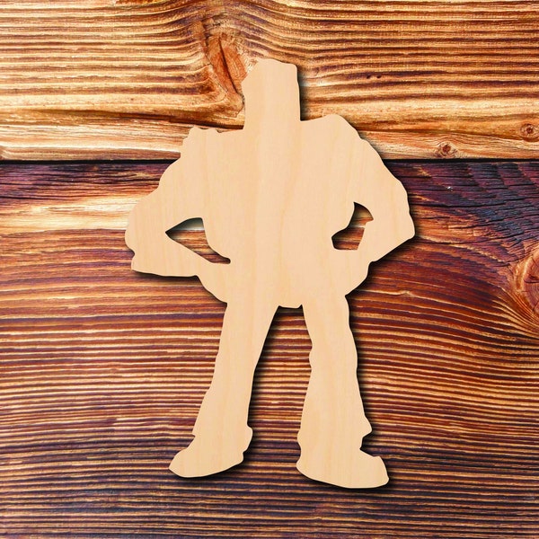 Toy Space Ranger #1 - Laser Cut - Multiple Sizes - Unfinished Wood - Cutout Shapes