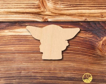 The Child - Laser Cut - Multiple Sizes - Unfinished Wood - Cutout Shapes