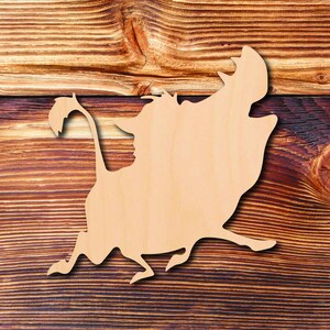 Warthog #1 - Laser Cut - Multiple Sizes - Unfinished Wood - Cutout Shapes