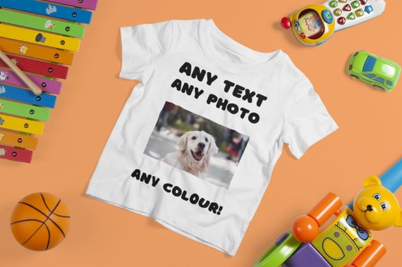 Kids Personalised T-Shirt, Custom Kids T-Shirt, Personalised Childrens Tshirt, Personalized kids tee, kids name tshirt, Custom design tshirt