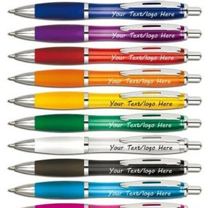 Penna stampata, penna personalizzata, penna con nome, penna da ufficio, penne colorate per contorno curve di cancelleria per ufficio novità promozionali