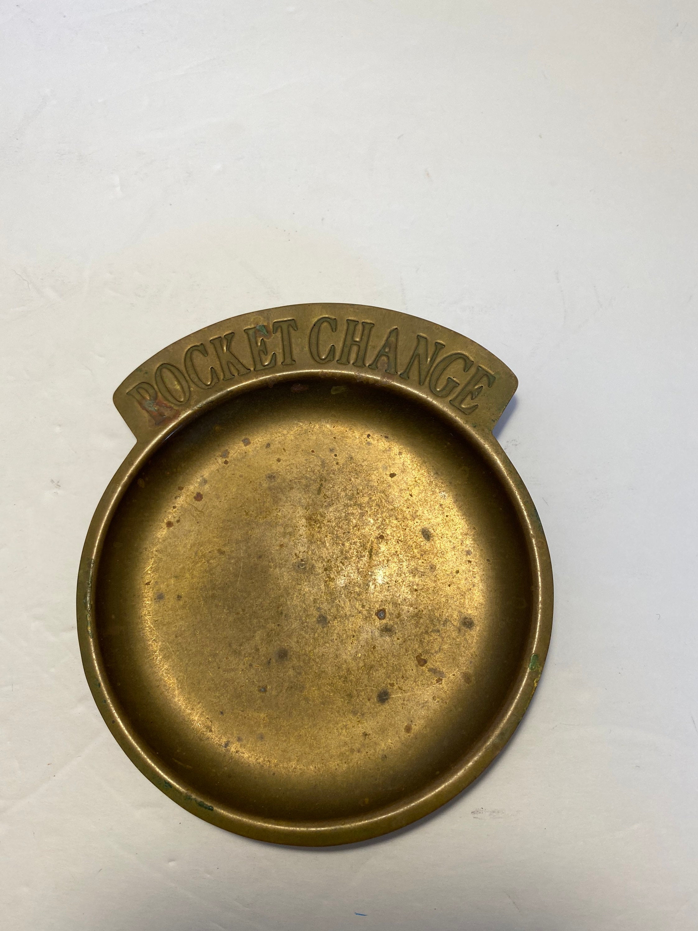 Vintage Brass Pocket Change Tray Vintage Wares | Etsy