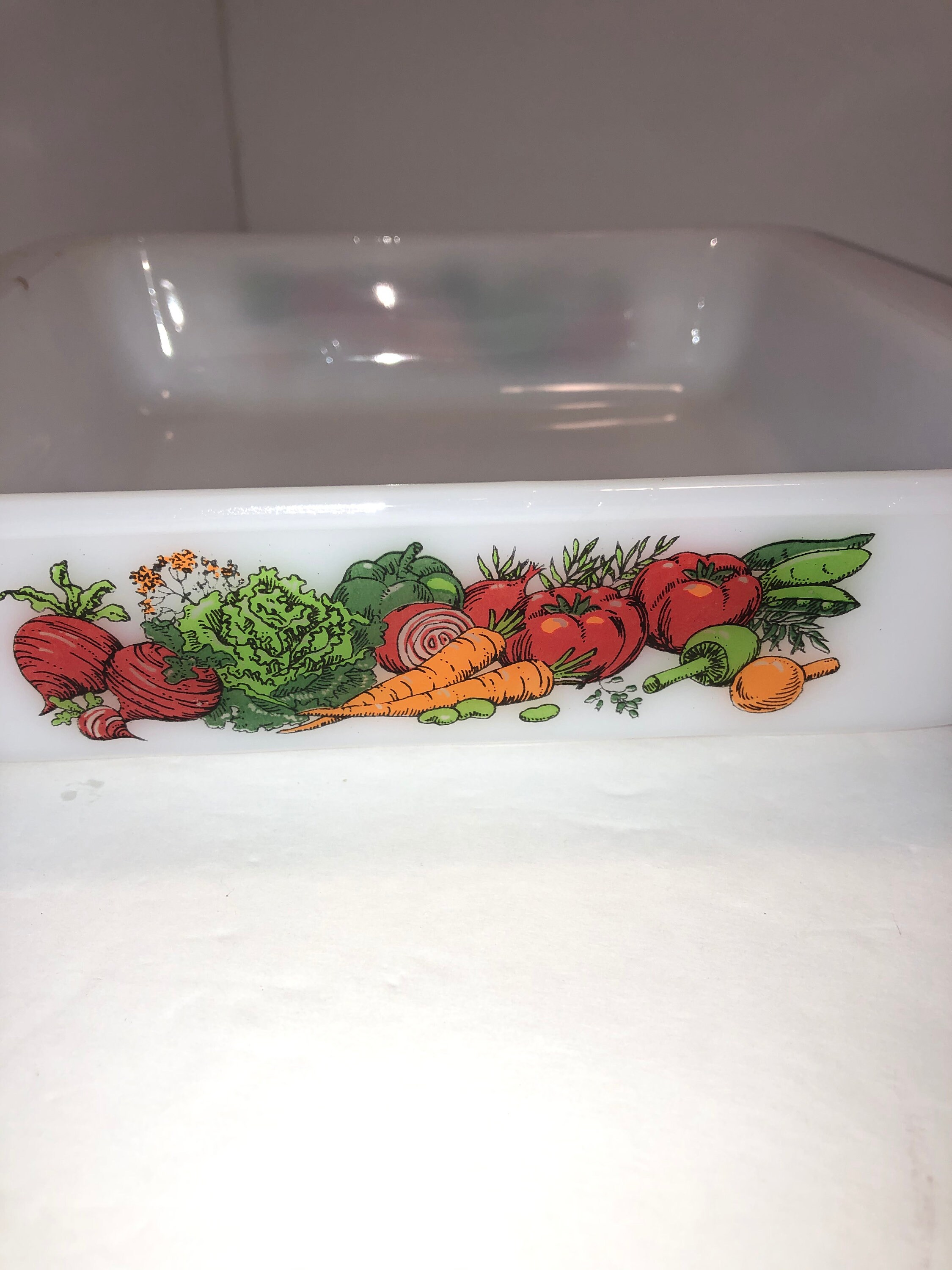 Vintage Glasbake J2428 Baking Dish / Vintage Glassware Etsy
