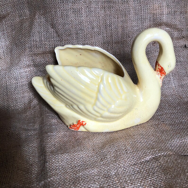 Vintage Planter Vintage Swan Planter
