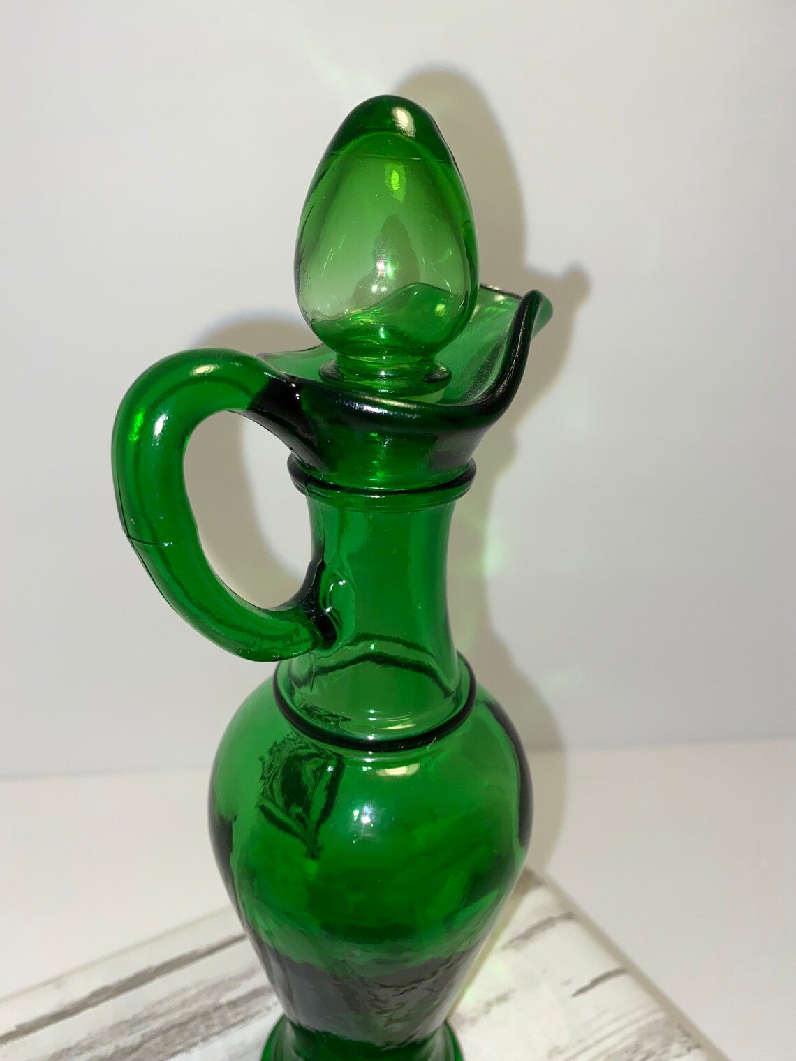 Vintage Forest Green Avon Cruet Vintage Wares Etsy