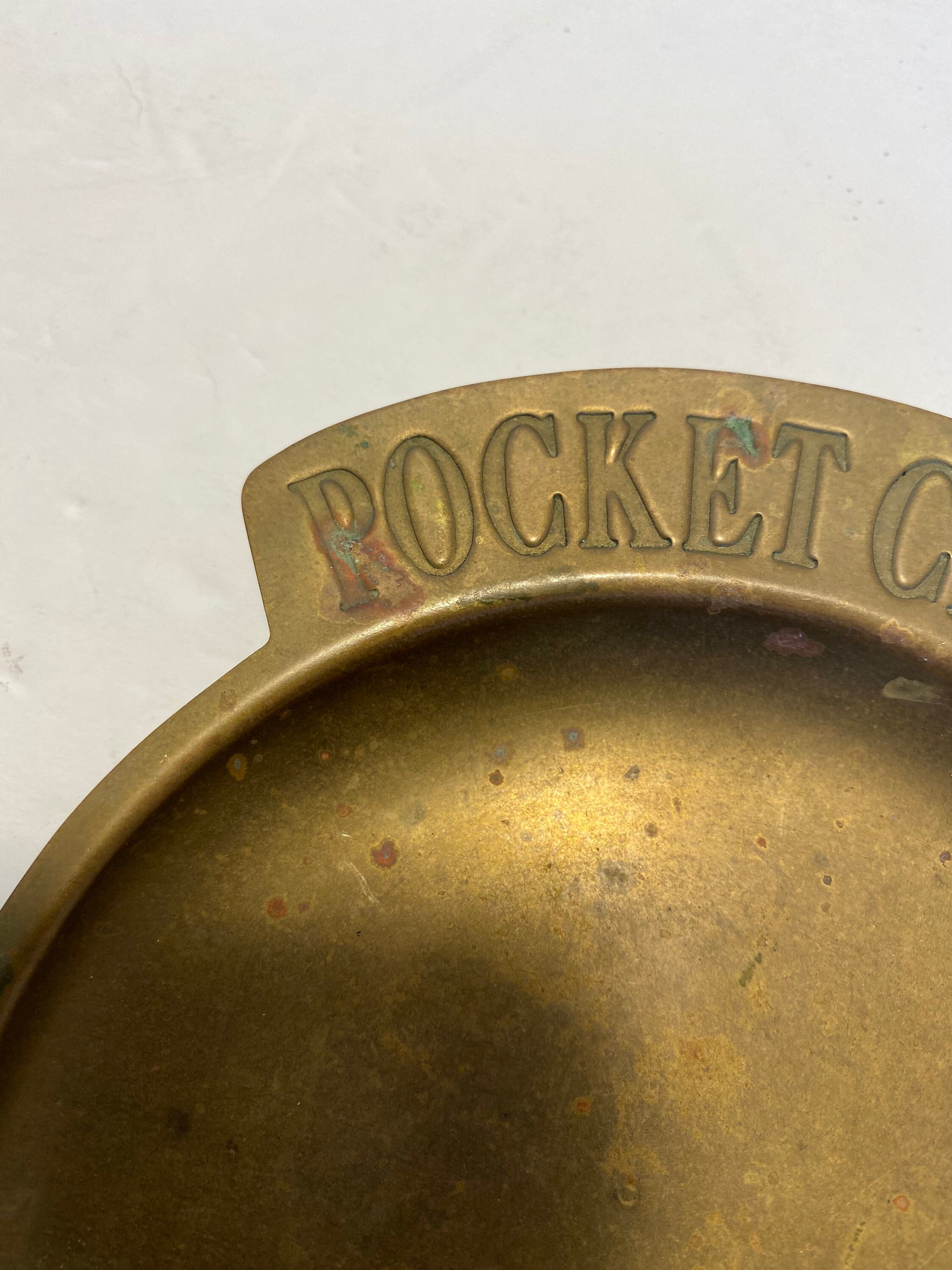 Vintage Brass Pocket Change Tray Vintage Wares Etsy