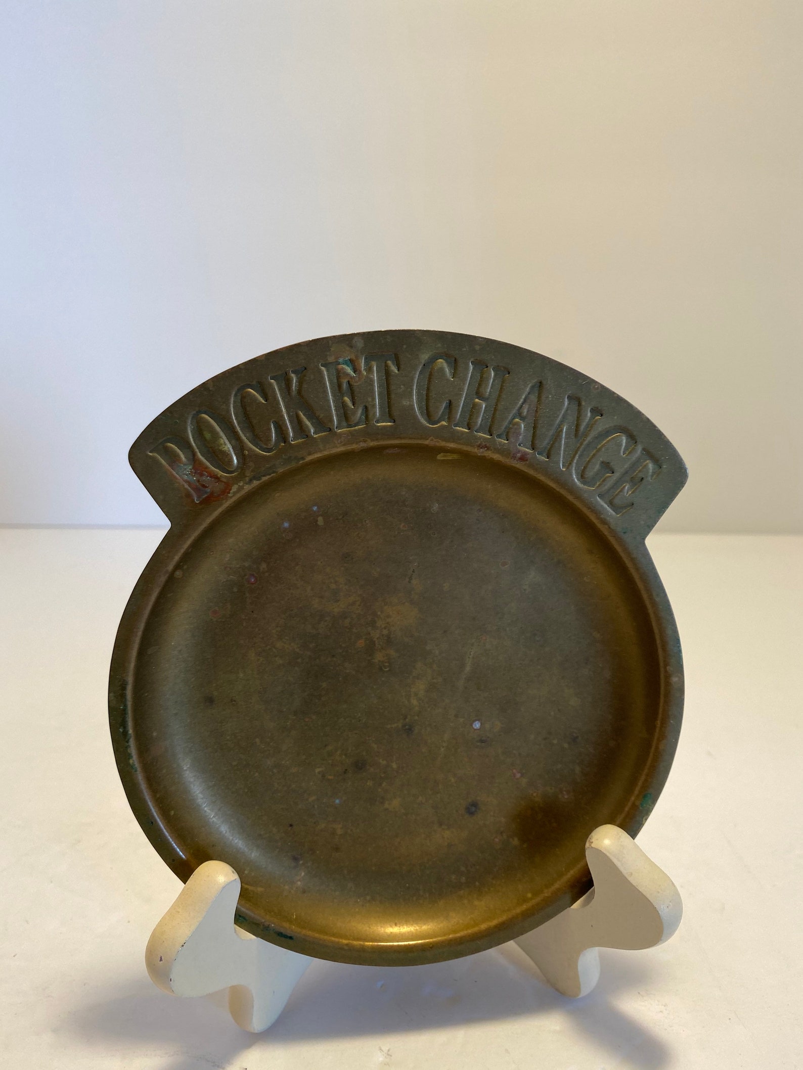 Vintage Brass Pocket Change Tray Vintage Wares Etsy