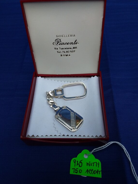 Sterling Silver 925 Elegant Key Chain