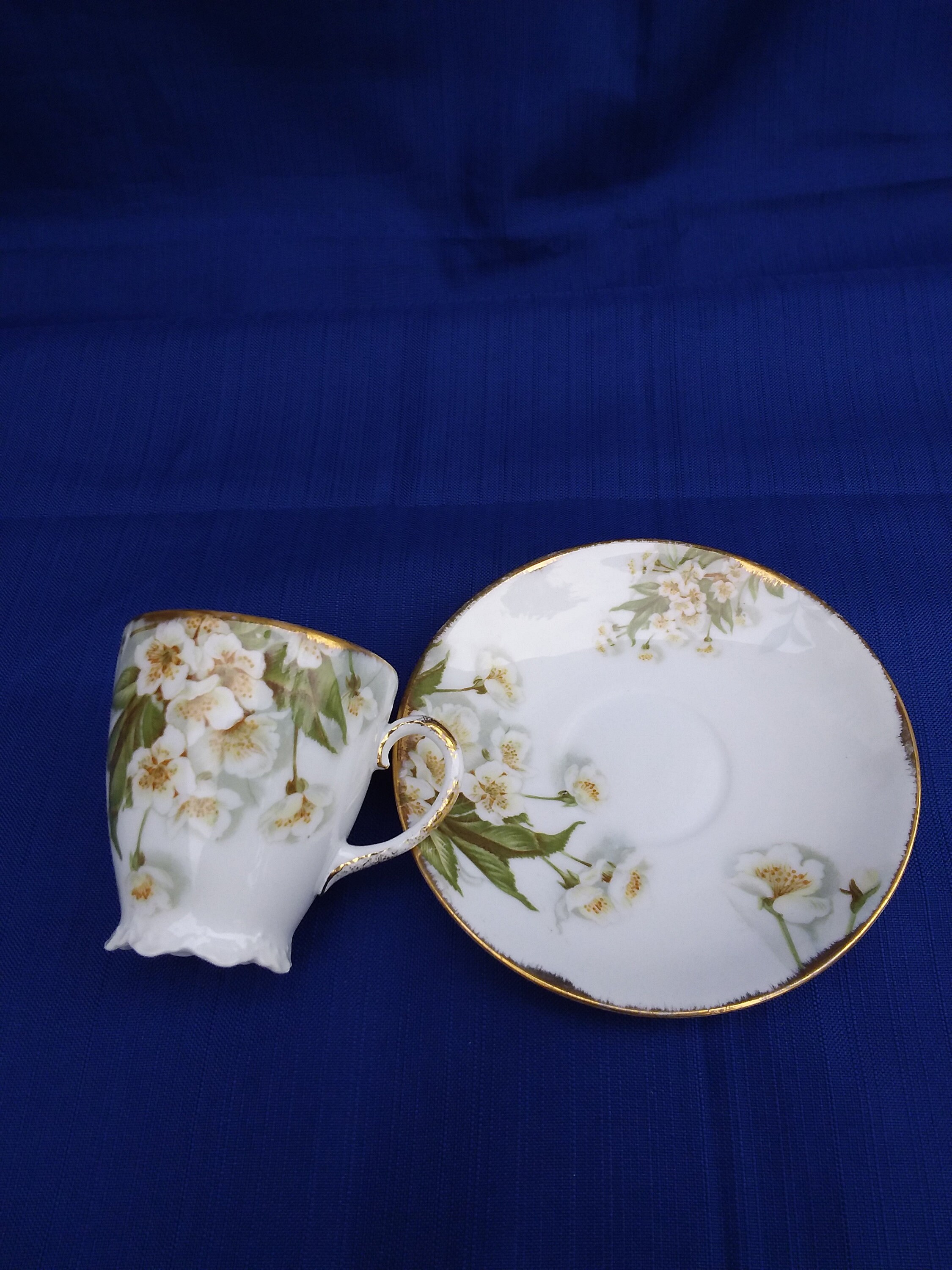 Vintage Malmaison Bavaria Tea Cup & Saucer Set Etsy