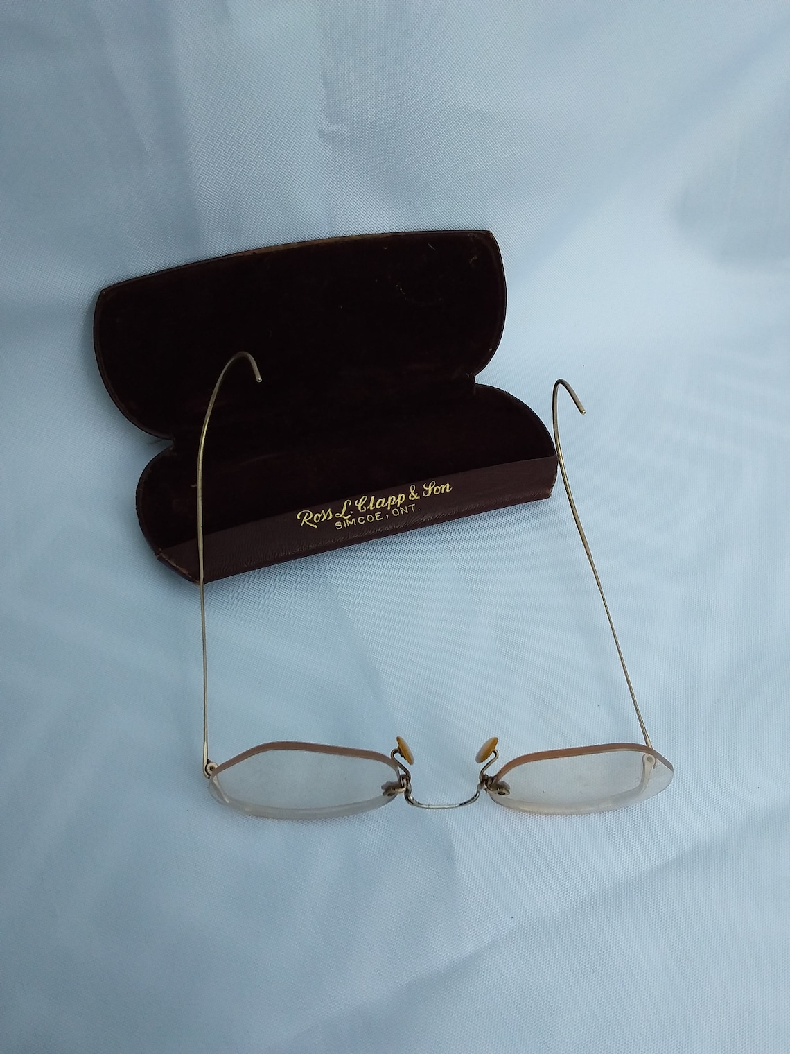 Antique Shuron Prescription 12k GF Eyeglasses Eyewear Etsy