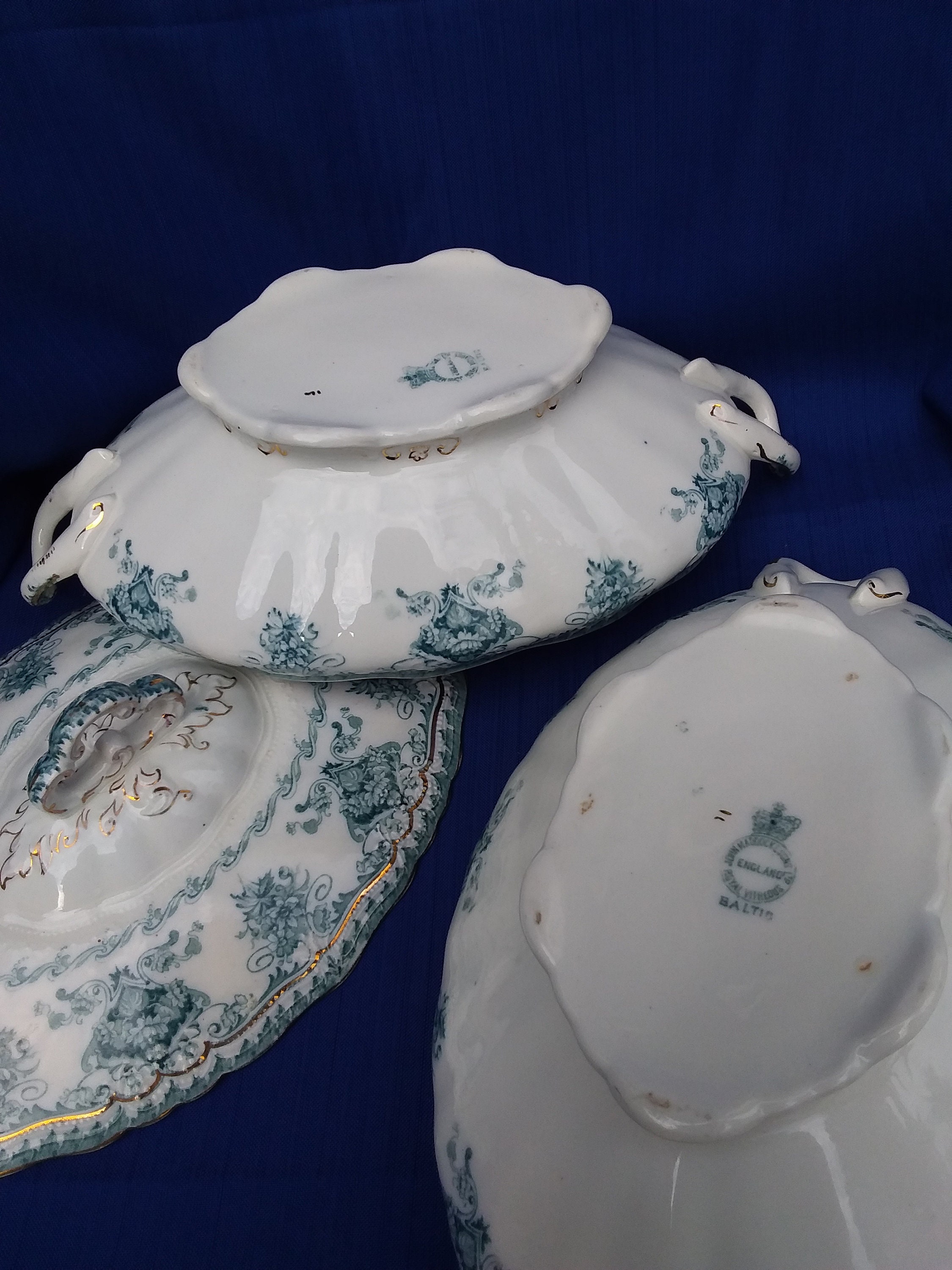 John Maddock & Sons Baltic Pattern Royal Vitreous Ltd. Etsy UK