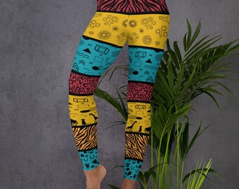 Dashiki Leggings - Etsy