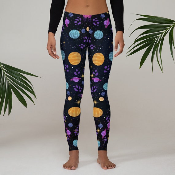 Galaxy Leggings With Pockets