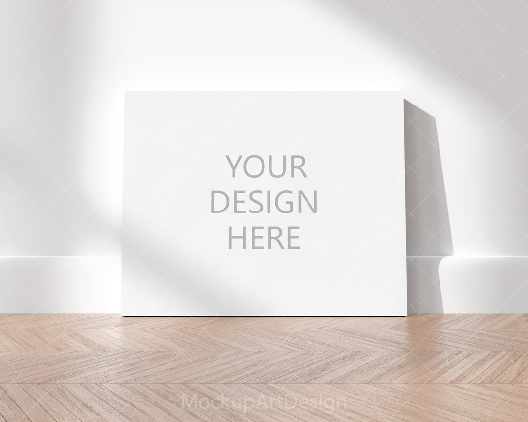 10x8 Canvas Mockup, Modern Digital Canvas Mockup, 5x4 Canvas Mockup, Minimalist Canvas Art