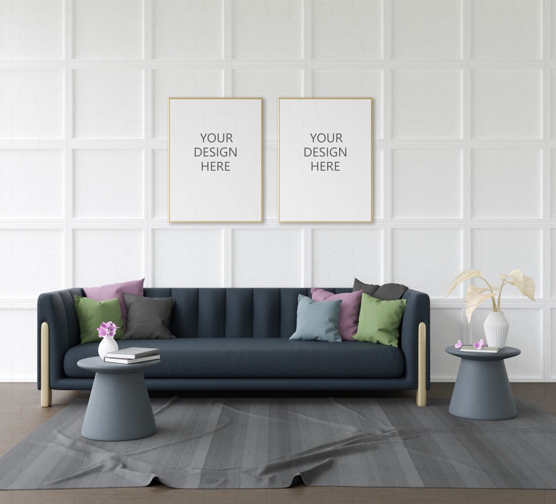 Download Vertical frame or more frames mockup digital frames mockup | Etsy