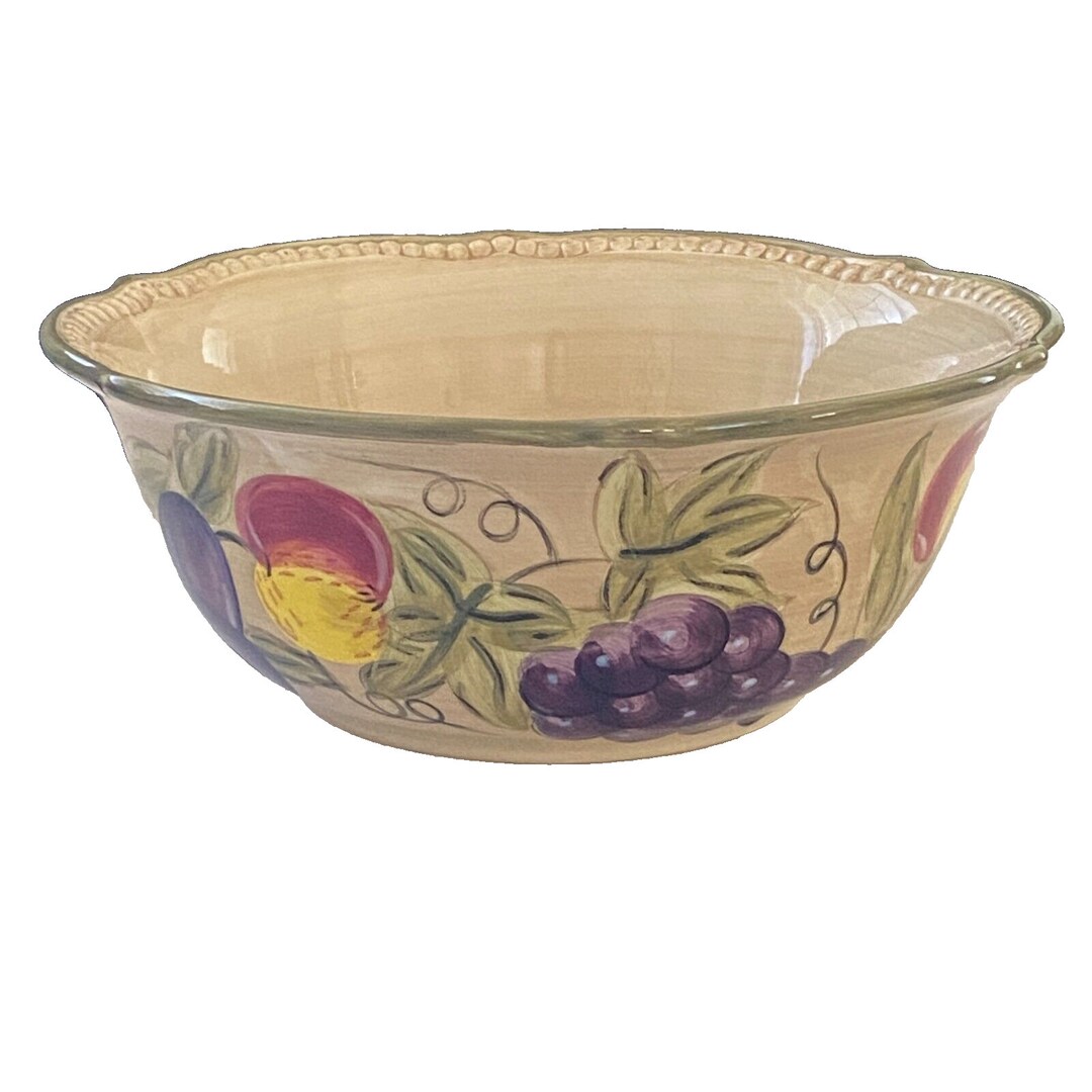 Large Serving Salad Bowl / TABLETOPS GALLERY Francesca Stoneware
