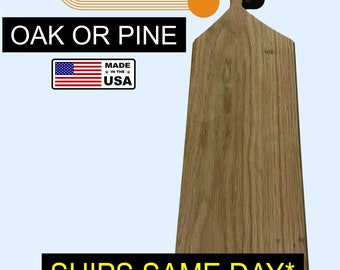 Paletas para fraternidades y sororidades griegas: paleta tradicional griega alta de 60 cm (2 pies) en blanco para padres de nuevos miembros / fraternidades y sororidades RED OAK