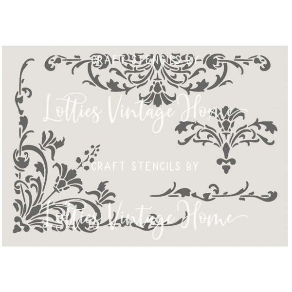 Furniture Stencil Etsy