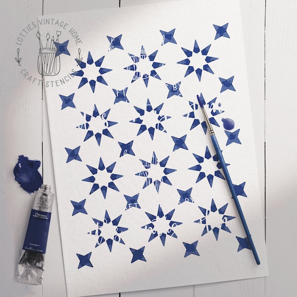 Moroccan Stencil - Etsy