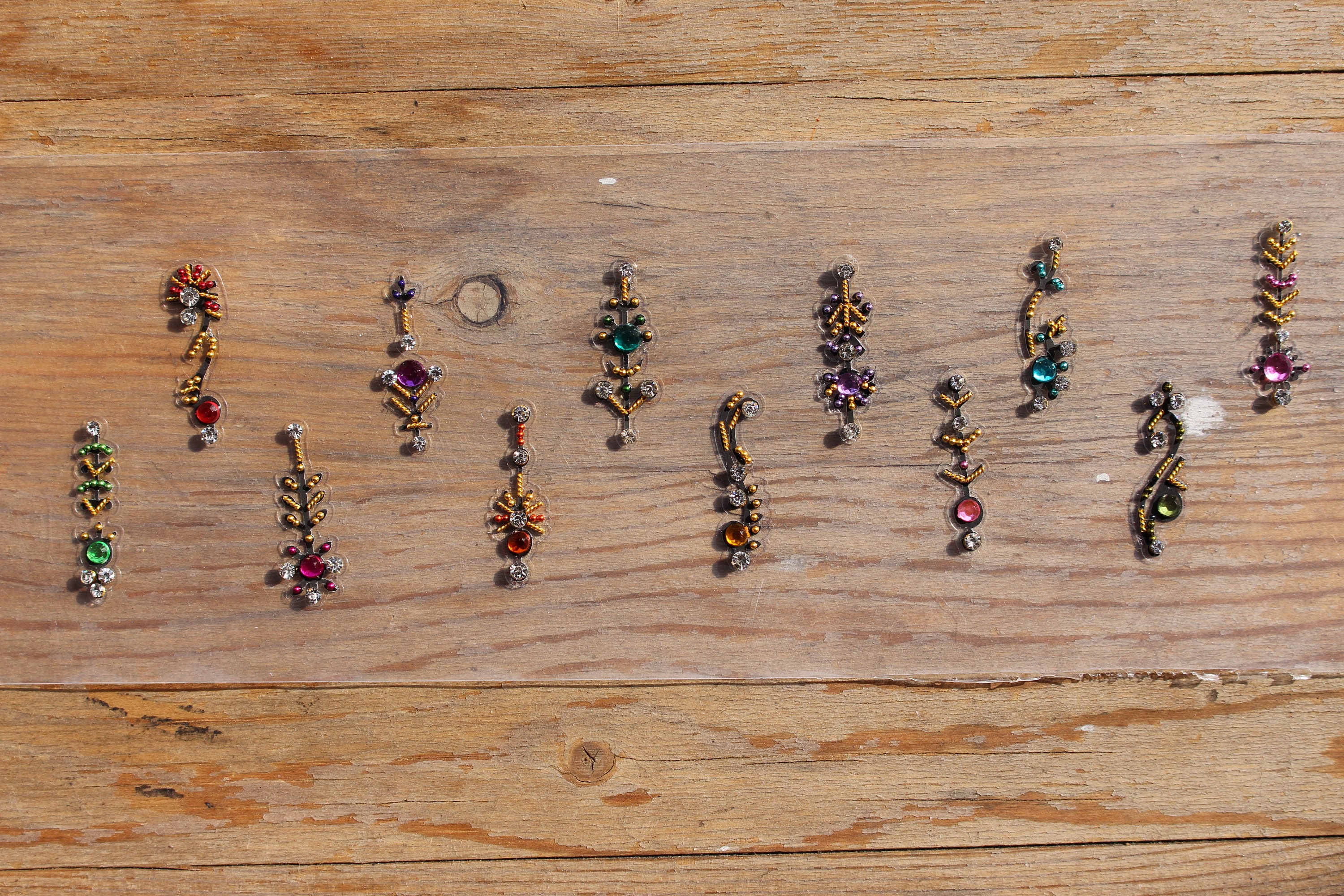 Bindi Color Chart Multicolor Bindi Variety Pack - Etsy