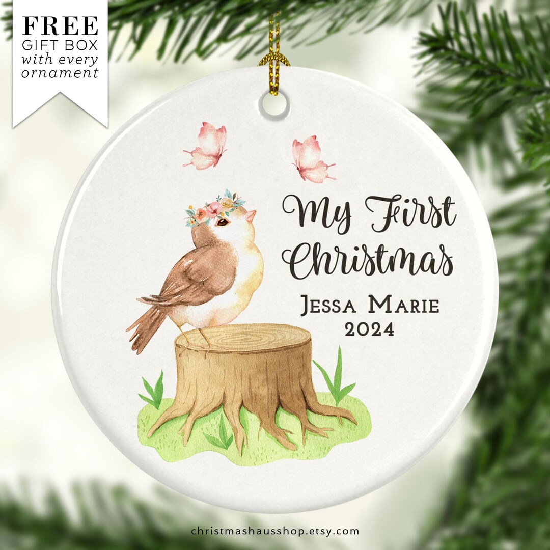 My First Christmas Ornament, Baby's First Christmas Ornament — free download