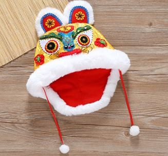 Chinese Handmade Tiger Head Hat 0-3 Years Old Baby Hat - Etsy