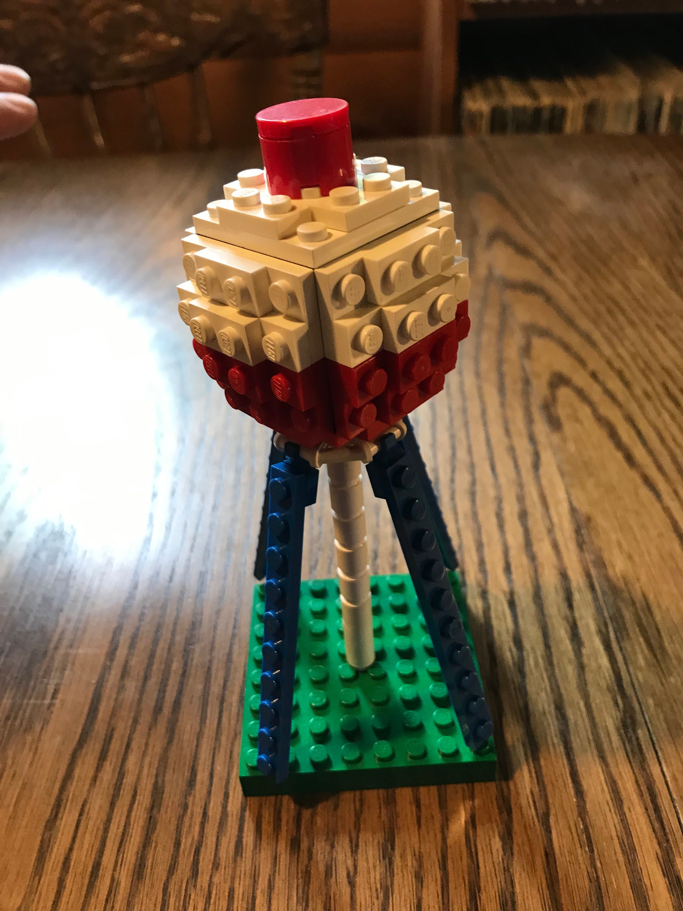 Lego Pequot Lakes Paul Bunyan's Fishing Bobber Water Tower Etsy