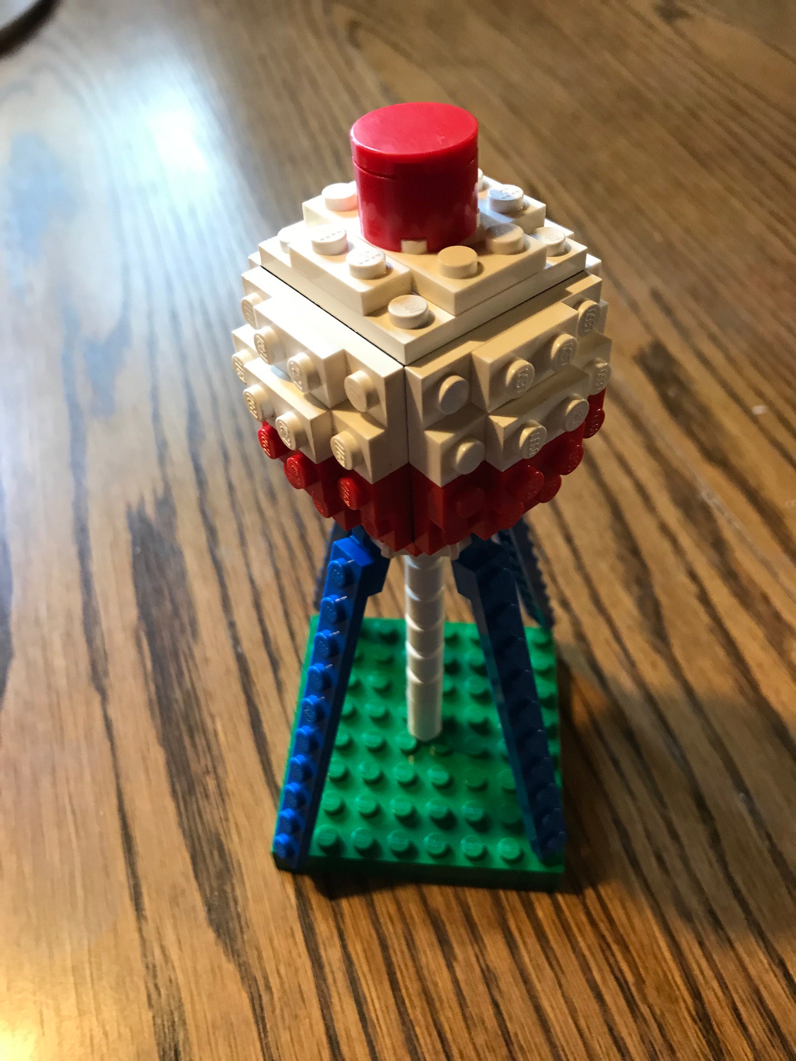 Lego Pequot Lakes Paul Bunyan's Fishing Bobber Water Tower Etsy