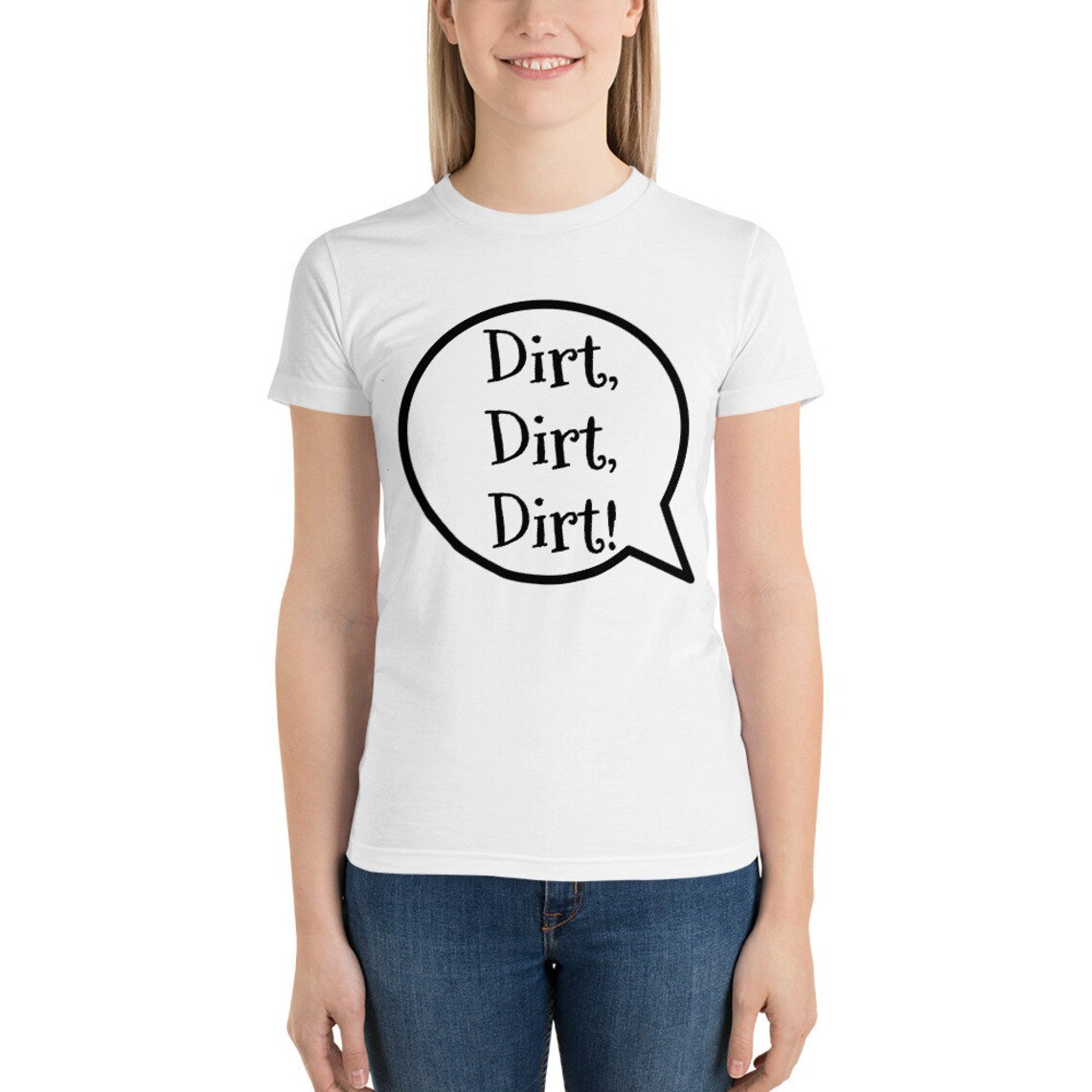 Dirt Dirt Dirt Short sleeve women's t-shirt | Etsy