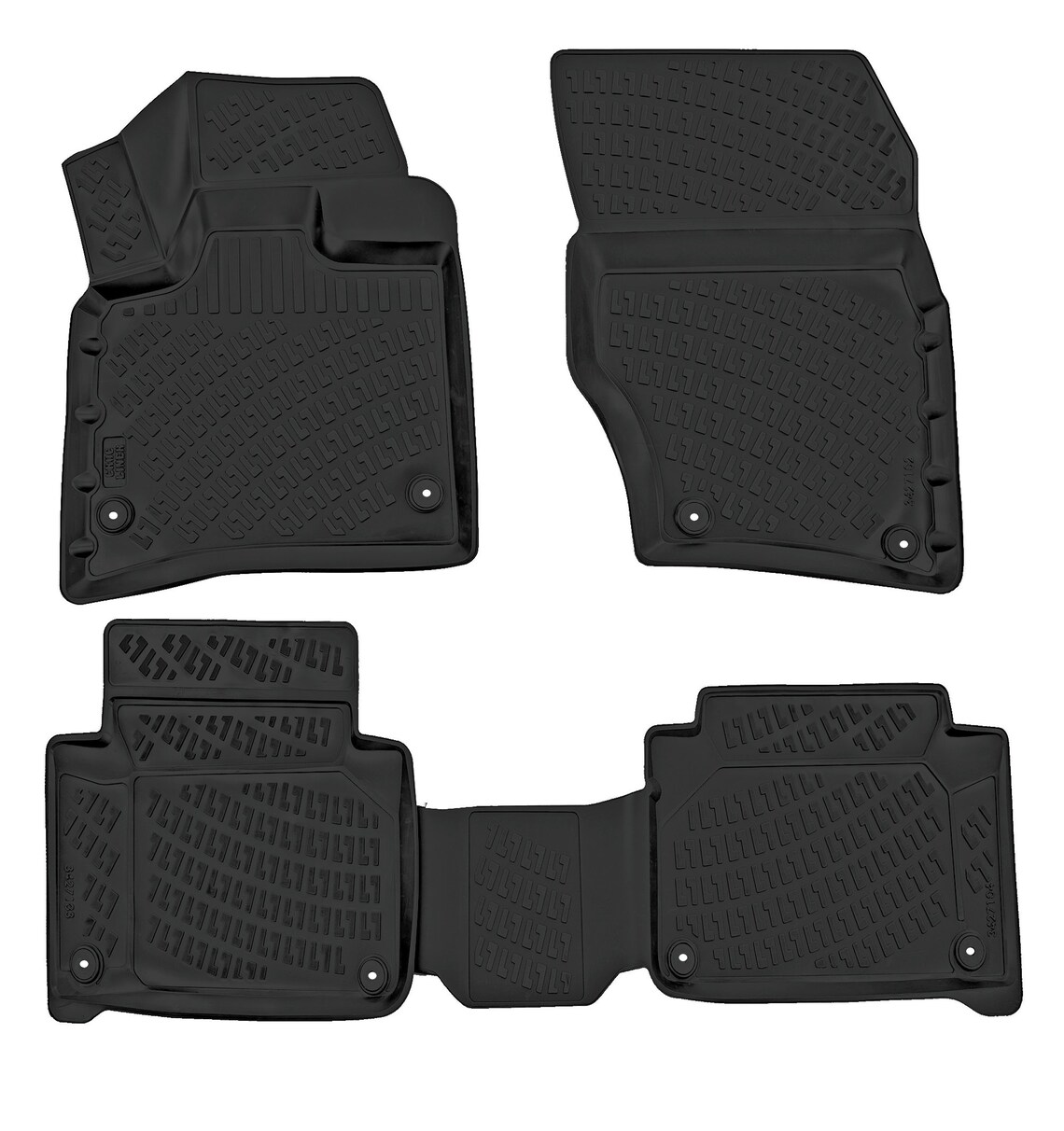 All Weather AUDI Q7 Car Floor mats 20072015 Etsy