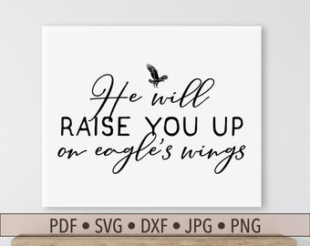 On Eagles Wings | Etsy